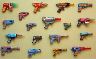 Illustration for article titled All the Best Futuristic Guns for Your Holster